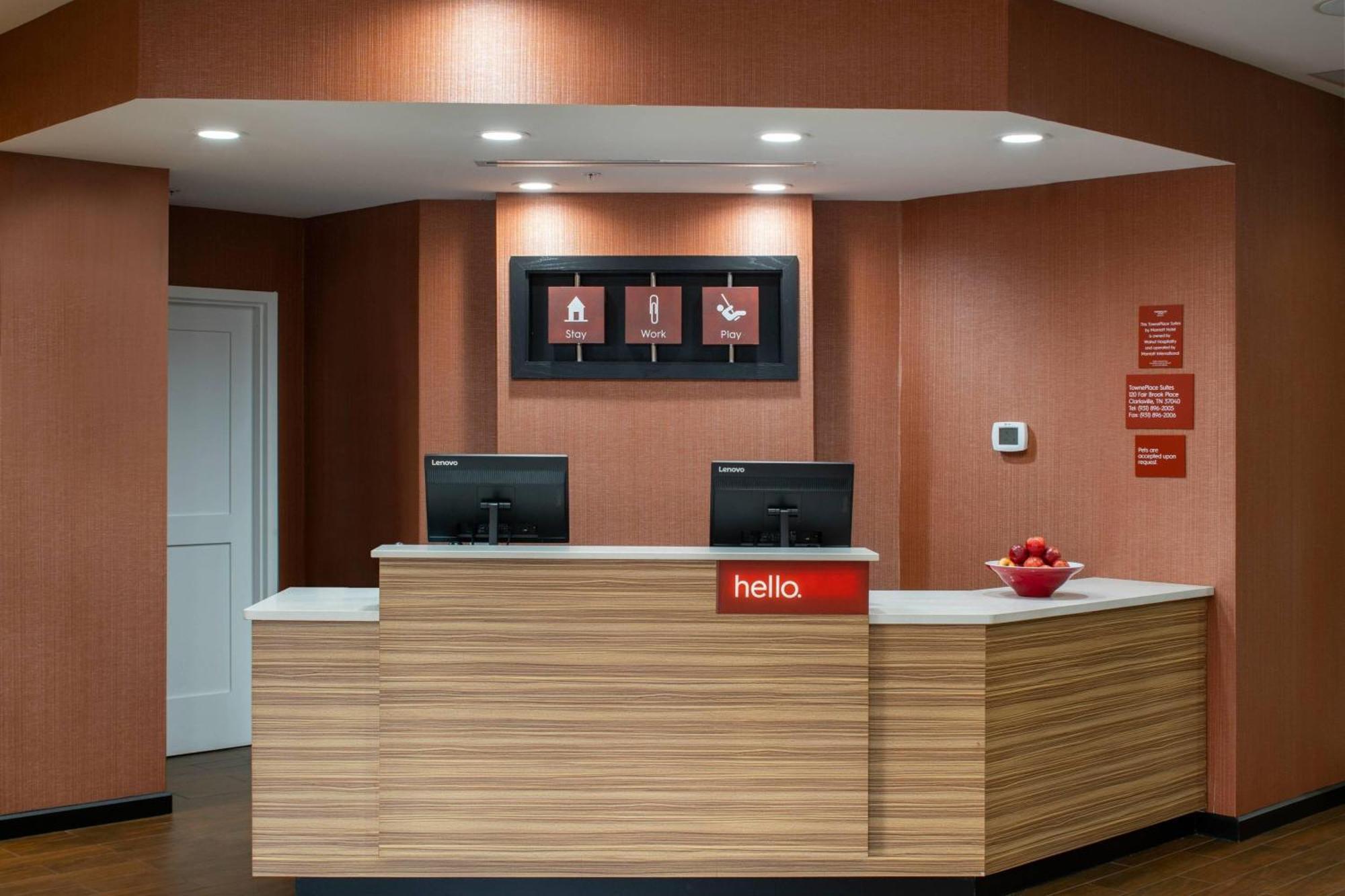 ทาวน์เพลซ สวีท คล้าร์กสวิลล์ Hotel คลาร์กส์วิลล์ ภายนอก รูปภาพ